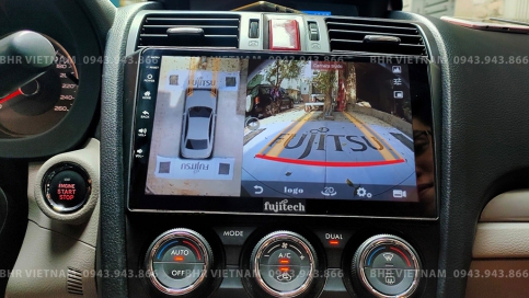Màn hình DVD Android liền camera 360 Subaru Forester 2013 - 2019 | Fujitech 360 